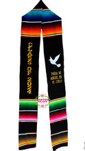 Cargar imagen en el visor de la galería, *2026* Dove - Angel Graduation stole Sarape Sash IN STOCK