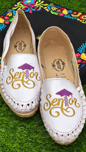 Load image into Gallery viewer, Gold 2026 Senior Purple- Flats