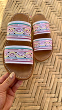 Load image into Gallery viewer, Double Sequin Sandals