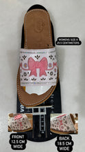 Cargar imagen en el visor de la galería, White Coquette - Mexican Pink Bow Sandals