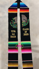 Load image into Gallery viewer, 25 * Aguila Viva la Raza Graduation Stole Sarape Sash - SOLD OUT