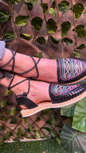 Load image into Gallery viewer, Sequin Black Lace Up - PREORDER