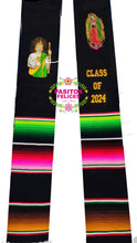 Load image into Gallery viewer, 2025* Virgen and San Judas Graduation Stole Sarape Sash SOLD OUT