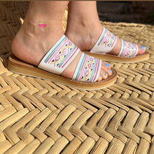 Load image into Gallery viewer, Double Sequin Sandals