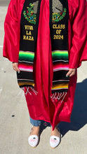 Load image into Gallery viewer, 2026 Aguila Viva la Raza Graduation Stole Sarape Sash - IN STOCK