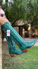 Cargar imagen en el visor de la galería, Olden Turquesa Botas - Leather Boots