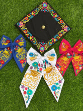 Load image into Gallery viewer, Embroidered graduation cap topper (w/o button) IN STOCK
