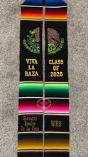 Load image into Gallery viewer, *2026* Aguila Viva la Raza Graduation Stole Sarape Sash - IN STOCK