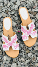 Load image into Gallery viewer, Viera - pink Embroidered sandal