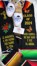 Load image into Gallery viewer, 2025* Le Agradezco - Cross Graduation Stole Sarape Sash SOLD OUT