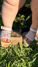 Load image into Gallery viewer, Clarissa - White Embroidered Buckle