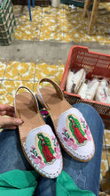 Load image into Gallery viewer, Virgen Sequin White Lace Up