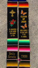 Load image into Gallery viewer, 2025* Le Agradezco - Cross Graduation Stole Sarape Sash SOLD OUT