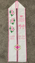 Load image into Gallery viewer, 2026 Coquette Embroidered Graduation Sarape Sash stole SOLD OUT