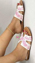 Load image into Gallery viewer, Viera - pink Embroidered sandal