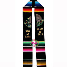 Load image into Gallery viewer, 25 * Aguila Viva la Raza Graduation Stole Sarape Sash - SOLD OUT