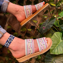 Load image into Gallery viewer, Double Sequin Sandals