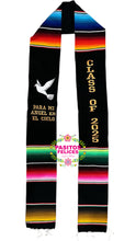 Cargar imagen en el visor de la galería, *2026* Dove - Angel Graduation stole Sarape Sash IN STOCK