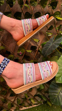 Load image into Gallery viewer, Double Sequin Sandals