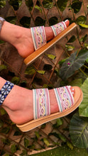 Load image into Gallery viewer, Double Sequin Sandals