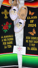 Load image into Gallery viewer, 2025* Le Agradezco - Cross Graduation Stole Sarape Sash SOLD OUT