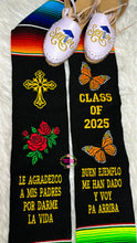 Load image into Gallery viewer, 2025* Le Agradezco - Cross Graduation Stole Sarape Sash SOLD OUT