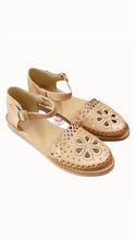 Load image into Gallery viewer, Gold Laser Buckle Huaraches PREORDER