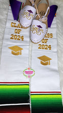 Load image into Gallery viewer, 2025* White Stole Sarape Sash - SOLD OUT