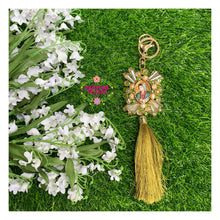Load image into Gallery viewer, Sagrado Corazón con Virgencita - Sacred Heart w Virgin Mary Keychain and Car Blessing
