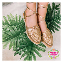 Load image into Gallery viewer, Yellow Platform Lace Up