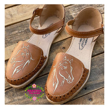 Load image into Gallery viewer, Potra - Buckle Dark Tan