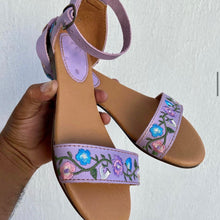 Load image into Gallery viewer, Primavera Heels - Cafe pastel