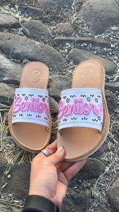 Senior Mexican White Sandals PREORDER