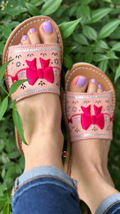 Coquette Single 3D Pink Sandals