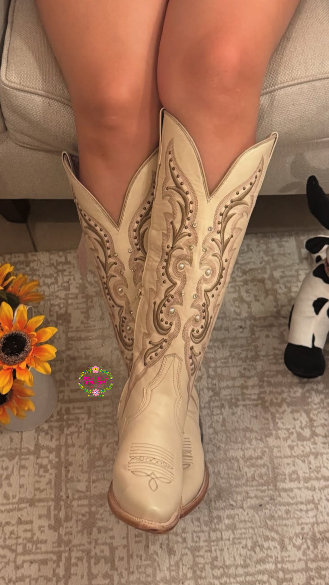 Yuli Hueso - Bone Leather Boots