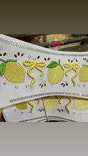 Load image into Gallery viewer, Yellow Lemon Coquette - Mexican Limoncito Sandals PREORDER
