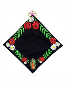 Mexico Virgen Embroidered graduation cap topper