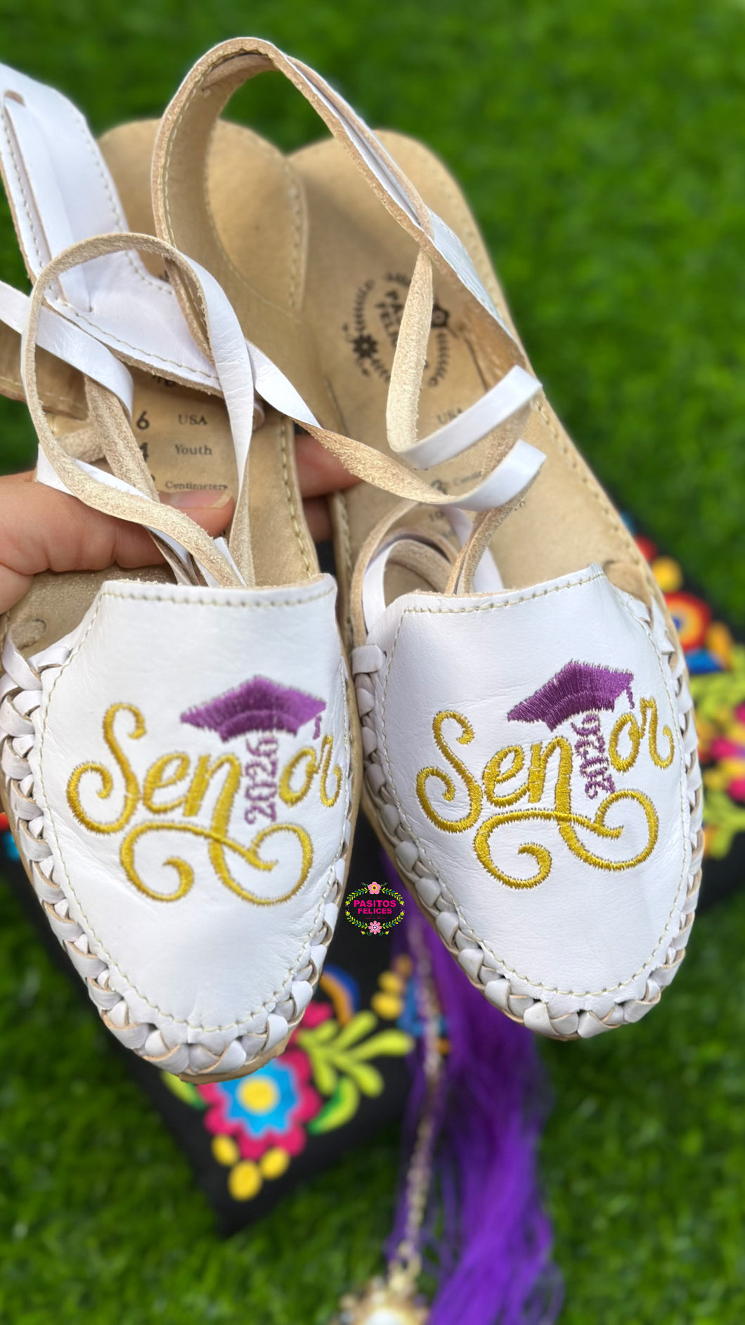 2026 Gold Senior Purple- Lace up