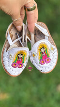Load image into Gallery viewer, Virgencita White Lace Up
