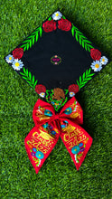 Cargar imagen en el visor de la galería, Mexico Embroidered graduation cap topper (w/o button) IN STOCK
