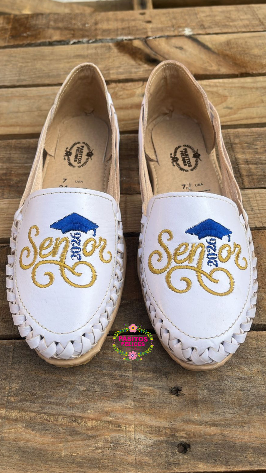 Gold Senior Blue- Regular flat