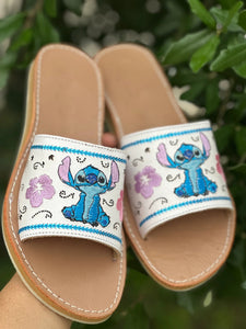 Stitch white sandal preorder