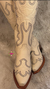 Allison Hueso - Bone Leather Boots