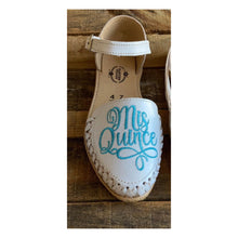Load image into Gallery viewer, Mis Quince - Embroidered Light Blue Sweet 15 Lace Up
