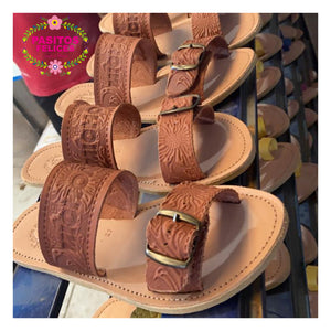 Michoacán- imprinted state sandals