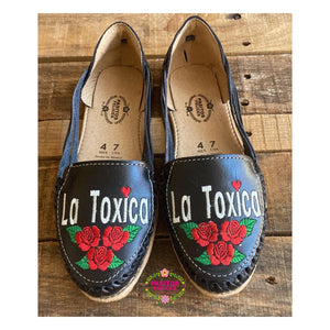 Tóxica -Embroidered Toxic Flat