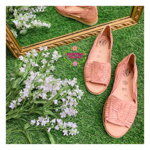 Load image into Gallery viewer, Mariana - Pink Open Toed Huaraches
