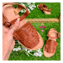 Load image into Gallery viewer, Azucena - Leather Open toed huaraches
