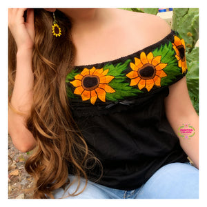 Sunflower off shoulder